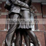 Best Selling High Quality Meeting Love Couple Statue for Garden thumbnail-3