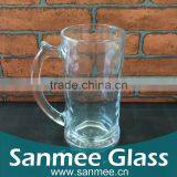 Wholesale Christmas Glass Beer Mugs With Custom Logo thumbnail-1