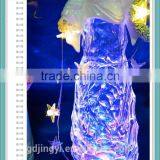 Newest Style Acrylic Led Light White Christmas Wreaths Angel With String Light thumbnail-3