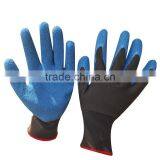 NMSAFETY Picking Apple Women Use 13g Blue Latex Colorful Garden Work Gloves thumbnail-1