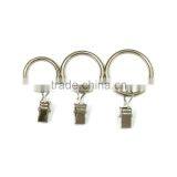 ID30mm & OD37mm Rod Ring With Clip Hanging / A Ring With A Clip / Iron Curtain Ring With Clip thumbnail-2