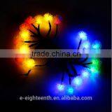 2016 New Hot Sale 4.8m 20Led Chuzzle Solar Fairy String Lights Christmas Lights String for Outdoor Gardens Christmas Party Decor thumbnail-2