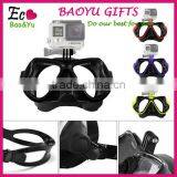 Factory Direct Amazon Hotselling Black GOPRO Camera Swimming Goggles Anti Fog Swimming Goggles With CE Certification thumbnail-1