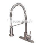 Single Handle Kitchen Faucet With Spring Spout thumbnail-2