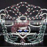 2016 Wholesale Tiara Crown Cheap Tall Pageant Custom Crown Tiara HCC172-0018 thumbnail-2