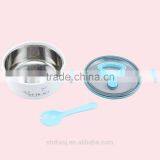 0.9LBig Size Stainless Steel Inner Heated Bento Round Shape Lunch Box thumbnail-5