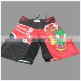 Custom Mma Shorts Wholesale New Deight for Board Plain Blank Spandex Lycra Womens Mma Flag Shorts thumbnail-3