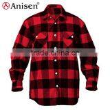Wholesale Promotion Fleece Men Plaids Jacket thumbnail-1