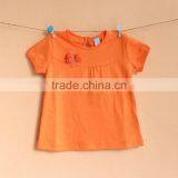 Wholesale Apparel High Quality Fashion Cotton Kids Girls t Shirt thumbnail-2