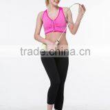 Girls Sexy Cross Back Seamless Wirefree Yoga Running Sports Tube Bra thumbnail-2