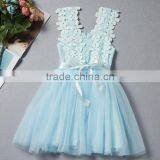 MGOO Multi-Color Girl Party Wear Western Flower Dress Baby Girl Party Dress Children Frocks Designs One Piece thumbnail-2