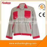 2016 Whole Custom -made Welding Mens Two Chest Pocket Work Jacket thumbnail-3