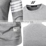 Men Slim Fit Cotton Round-Neck Long Sleeve Casual T-Shirt thumbnail-1