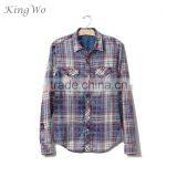 100% Cotton Men's Shirts Big Checked Shirts Boys Check Shirts Wholesale thumbnail-1