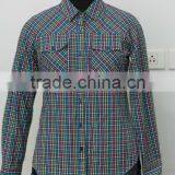 GINGHAM CHECKED LADIES SHIRT