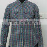 GINGHAM CHECKED LADIES SHIRT thumbnail-1