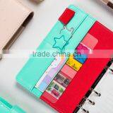 A5/A6 Agenda Planner PU Cover Loose-leaf Orgranizers Deboss /metal Clip/elastic Band thumbnail-2