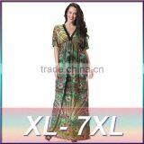 Summer Dress 2016 Vestido Casual Dress for Women Vintage Dress Ladies Sundress Plus Size Women thumbnail-1