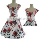 Rockabilly Vintage Pinup Party Prom Cocktail Dress thumbnail-1