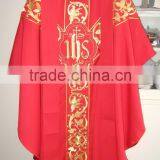 China Factory Supply White Clergy Surplice Robe Gown Acrylic Church Textile thumbnail-1
