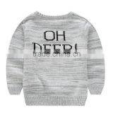 2016 Fashionable Children Cotton Knitting Deer Pattern Sweater Pullover thumbnail-2
