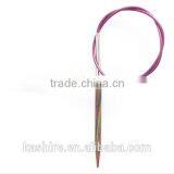 Wholesale Rainbow Wood Circular Knitting Needles thumbnail-1