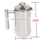 350ml Doublewall Stainless Steel Coffee Plunger French Press Tea Maker thumbnail-3