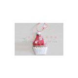 KH D-0045 Polymer Clay Dough Christmas Cake for Hanging Decoration