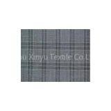 Shrink Resistant Grid Knitted TR Suiting Fabric Cloth For Man xyg1243