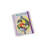 Cartoon Images Translucent Polypropylene Cover A4, A4+, A5, A5+, A8 Lenticular Notepad