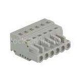 2P - 24P Female 350V 16A MCS Connector 5.0mm Pitch Light Gray thumbnail-1