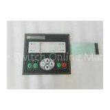 Glossed Push Button Membrane Switch Conductive Rubber Keypad Embossed