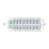 Wind Resistance White Blue Gray Flat Pack Mining Container Camp , Fast Installation thumbnail-1