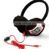 Fashionable high quality headphones black earmuffs