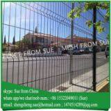 V Bending Pvc Coated Iron Fence Factory