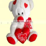 plush teddy bear for Valentine's day