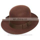 High Crown Bowler Merino Wool Felt Hat Blank Hat Wholesale China thumbnail-1