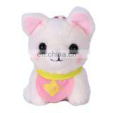 Lifelike Cheap Cute 10cm Custom Stuffed Animal Soft Dog Plush Keychain thumbnail-5
