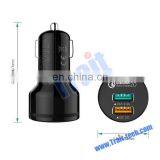 AUKEY Car Charger QC2.0 Port, Portable Car Charger With 2 USB Ports thumbnail-3