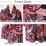 Turkish Style One Piece Cowl Neck Multi Color Retro Ropa Mujer Tunic for Female thumbnail-5