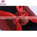 X-8014 Fashion Satin High Heel Women Sexy Red Latin Dance Shoes thumbnail-6