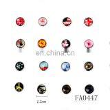 New Styles Fashionable Custom Popular Pearl Prong Snap Button