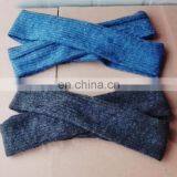 Pure Color Soft Cotton Hair Band Hair Accessories Elastic Knitted Cotton Headband Women thumbnail-6