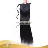 6A grade new style 100% human hair ponytails