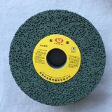 Imported honeycomb large hole vitrified green silicon carbide grinding wheel for rubber etc