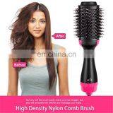 Custom Rotating Electric Hair Curler One Step Hair Dryer Brush for Sale thumbnail-3