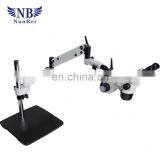 Low Power Flexible Arm Stereo Microscope