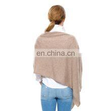 Loose Knit Women Fashion Cashmere Poncho Wrap Pattern Style thumbnail-2