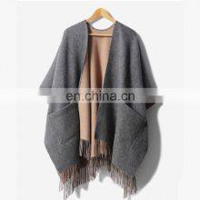 Женский новодизайнерский кэшмеровый кардиган-шаль-шапка thumbnail-4