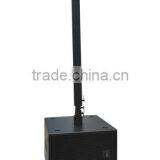 Speaker Combination of 12 SUB and 12x 2.5''full-range Column Loudspeaker
